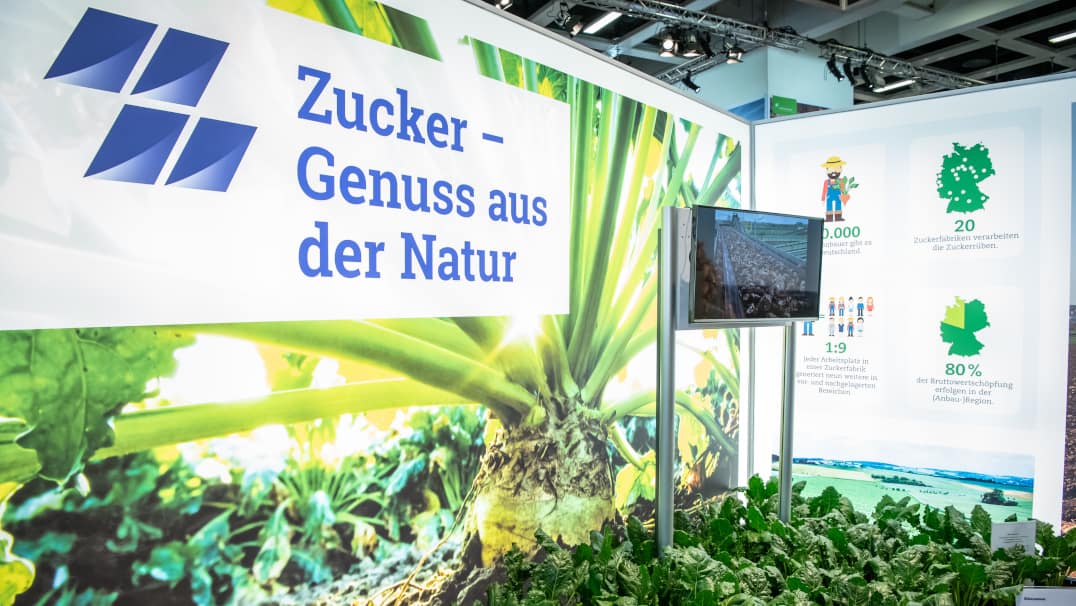 Stand auf Internationaler Grüner Woche